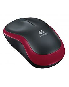 Logitech M185 Wirelless mouse kleur Rood