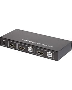 OP=OP Speaka Professional 2 port HDMI & USB KVM Switch