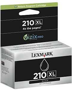Lexmark 210XL zwart