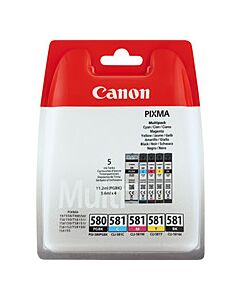 Canon PGI-580PGBK / CLI-581 BK/C/M/Y