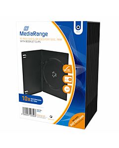 MediaRange DVD-Videobox slimline 7mm 1dvd per 10 stuks
