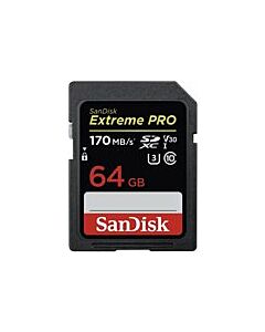 64 GB Extreme Pro SDXC UHS-I (200MB/s) Sandisk