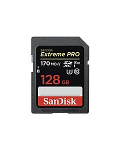 128 GB SD EXTREME PRO UHS-I 170MB/S (SANDISK)
