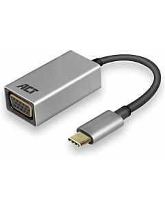 ACT USB-C naar VGA female adapter