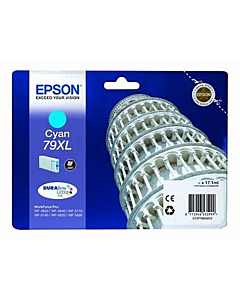 Epson 79XL - Inktcartridge / Cyaan / Hoge Capaciteit