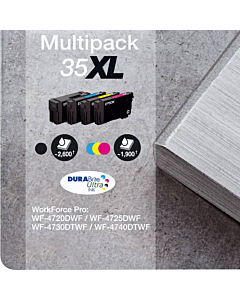 Epson 35XL Inktcartridges MultiPack Origineel