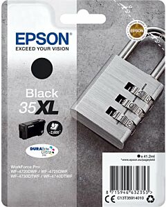 Epson 35XL Inktcartridge zwart Origineel