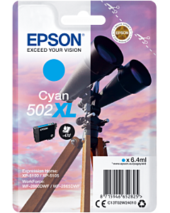 Epson 502XL cyaan