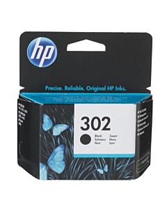 HP 302 zwarte inktcartridge