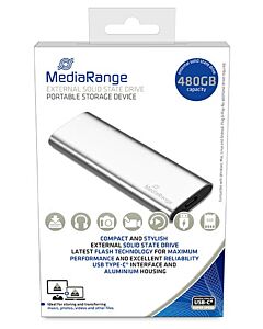MediaRange | SSD | Extern | 480 GB | USB-C