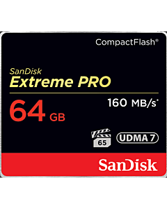 64 GB CompactFlash Card Extreme Pro (160MB/s) Sandisk X46