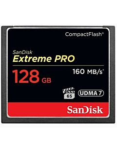 128 GB CompactFlash Card Extreme Pro (160MB/s) Sandisk