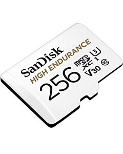 256 GB HIGH ENDURANCE MICRO SD KAART IP CAM / DASHCAM