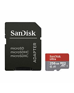 256 GB Ultra Micro SD A1 (120MB/s) Sandisk
