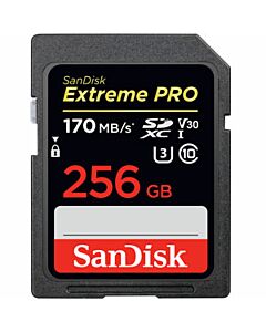 256 GB SD EXTREME PRO UHS-I 170MB/S (SANDISK)