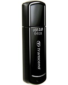 64 GB JetFlash 700 (USB 3.0) zwartTranscend