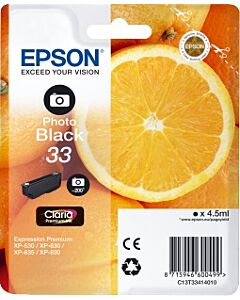 Epson 33 foto zwart