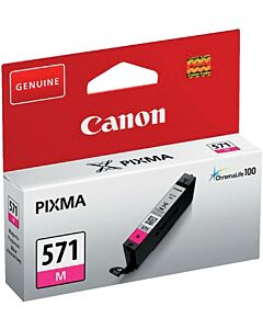 CLI-571 | 1x Magenta | Origineel | Cartridges voor Canon