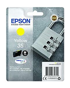 Epson 35 Inktcartridge geel Origineel