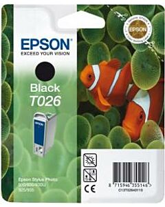 Epson T026 zwart