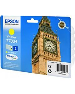 Epson T7034 geel 0.8K