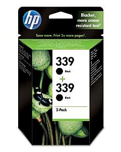 HP 339 zwart 2 stuks