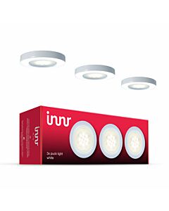 Innr 3x Smart LED Puck lights incl. Control Box - PL115