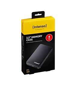 Intenso Harddisk Extern 4 TB USB 3.0 2,5 inch Portable Zwart