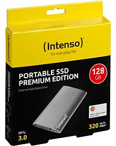 Intenso | SSD | Extern | 128 GB | USB 3.0 | Portable | Premium Edition
