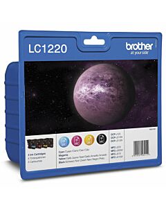 Brother LC1220 value pack