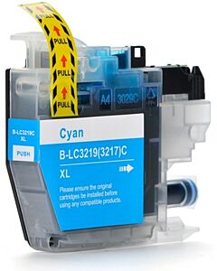 LC-3219 XL | 1x Cyaan | Huismerk | Cartridges voor Brother