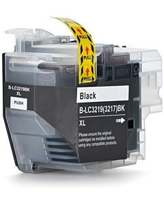 LC-3219 XL | 1x Zwart | Huismerk | Cartridges voor Brother