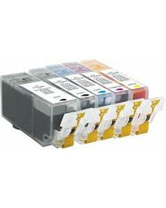 Canon PGI525 BK en CLI526 BKCMY 5-pack huismerk