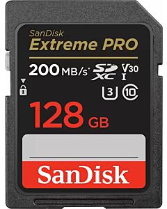 128 GB SDXC Card Extreme Pro UHS Speed (200MB/s) Sandisk